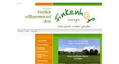 Desktop Screenshot of finkenhof-alb.de